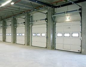 Porte sectionnelle adaptée aux besoins du client de garage de taille avec la mousse de polyuréthane