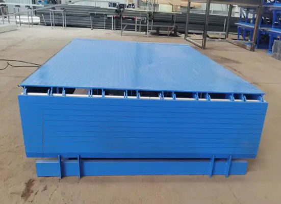 Entrepôt lourd électrique mécanique porte de quai niveleurs atelier plaque de quai automatique 25000-40000LBS conception sûre